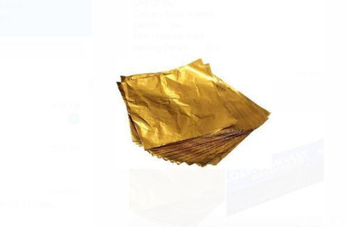 Golden Color Plain Pattern 30 Meter Length Golden Hot Stamping Foil 