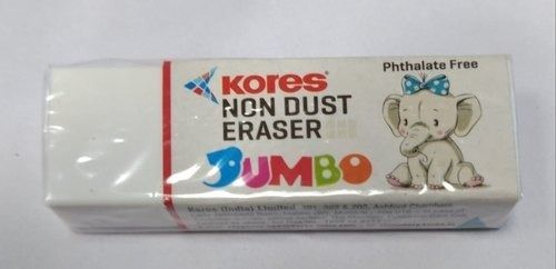 Ruber Impurity Free Natural Kores Non Dust Eraser