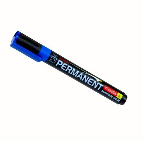 Smoothy Write Long Lasting And Comfortable Easy To Use Permanent Blue Marker For Home