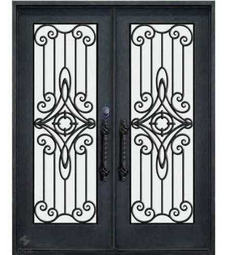 Polished Iron Door Grill For Home And Office Arm Length: 8-10 Foot (Ft)