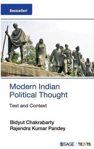  बिद्युत चरबर्ती और राजेंद्र कुमार पांडे द्वारा पाठ और संदर्भ के साथ आधुनिक भारतीय राजनीतिक विचार पर राजनीतिक पुस्तकें 