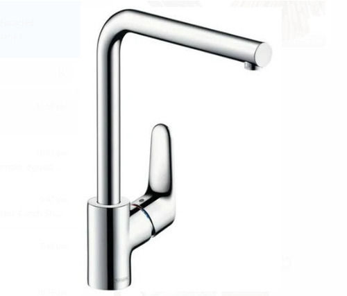 Silver Stainless Steel Chrome Finished Modern Design Hansgrohe Kitchen Water Mixer 