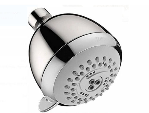 Round Stainless Steel Wall Mount Chrome Finished Hansgrohe 3-Jet Shower Head 