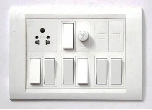 White 11.3 (L) X 7.0 (W) X 4.6 (H) Dimension Abb Modular Switch Board