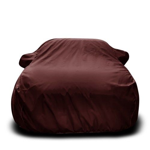 Brown Plain Light Weight Waterproof Car Body Cover