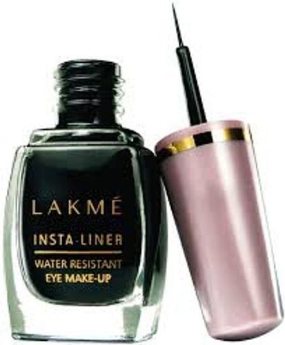 Deep Strong Color Water-Resistant Black Lakme Insta Eye Liner 9ml For Eyes Beauty