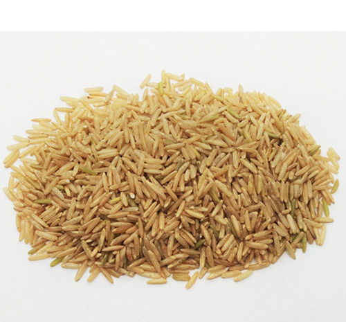 अत्यधिक पोषण और प्रोटीन स्वास्थ्यवर्धक अनाज मध्यम आकार का सूखा भूरा चावल 