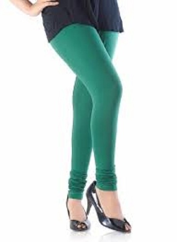 Skin Friendly Comfortable Ladies Green Leggings