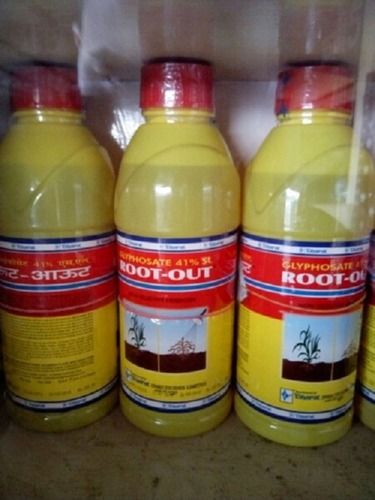 Pack Of 500 Ml Plastic Bottle Glyphsate Sl Root Out Agriculture Pesticides 