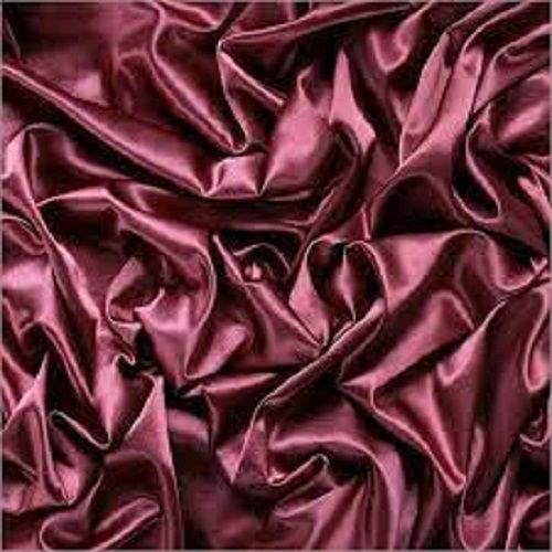 Light Pink Plain Pure Silk Fabric High Quality Satin Unstitched