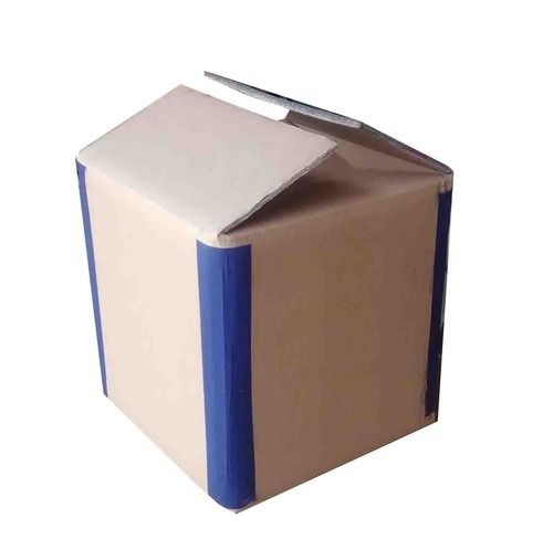 Recyclable Durable Eco-Friendly Square Shape Glossy Lamination Plain Corrugated Box