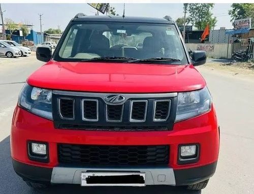 Red Color Model 2019 5 Str Used Automatic Mahindra Tuv 300 Pluse Cars