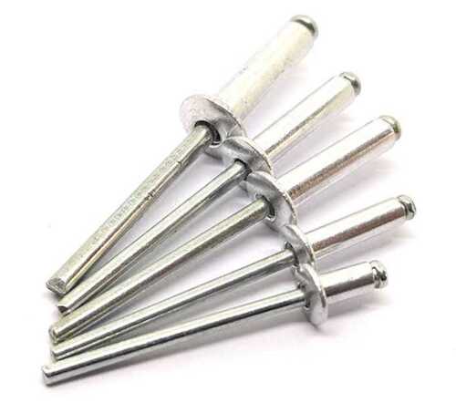 Silver Rust Resistance Grooved Blind Aluminium Rivet For Construction