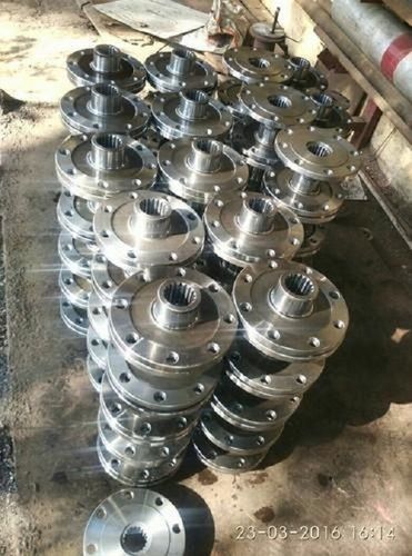 Stainless Steel Material Polished Silver Lift Flange Drive Shaft  Application: Motorcycle  Parts