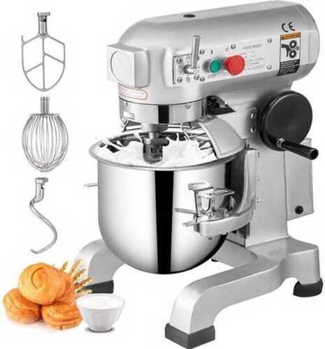 Stainless Steel Planetary Mixer Machine, 30 Liter Capacity, 1250 Watt Power Frequency: 50 Hertz (Hz)