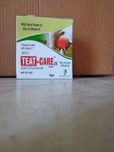 Teat-Care Ze Powder With Extra Power Of Zinc And Vitamin E Pack Of 60 Gram 