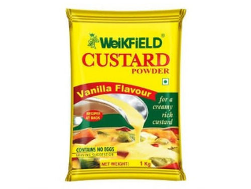 1 Kilogram Packaging Size Vanilla Flavor Weikfield Custard Powder