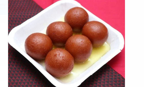 Pack Of 1 Kilogram Round Shaped Sweet And Delicious In Taste Brown Gulab Jamun Fat: 5 Percentage ( % )