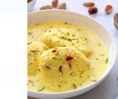 Pack Of 1 Kilogram 4 Days Shelf Life Sweet And Delicious In Taste Rasmalai  Fat: 5 Percentage ( % )