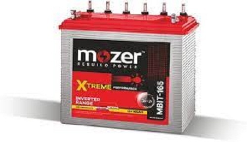 165 Aha हीट रेजिस्टेंस और भरोसेमंद 12 V पावर बैटरी सील टाइप: चमकदार