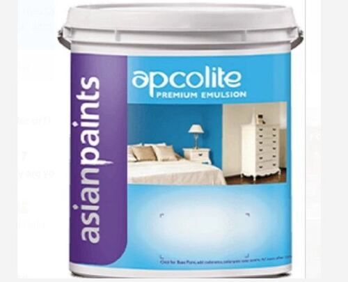 3.64 Liter Water Based Paint Blue Color Asian Paint Apcolite Premium Emulsion Application: Industry