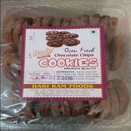 A Grade Tasty Crunchy Mouthwatering Chocolate Chips Cookies For Snacks
