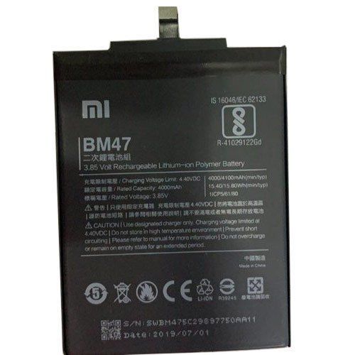 Black Mi Mobile Battery - Plastic Body, Bar Design, Black Color | Electric Power Source, Corrosion Resistant, Mobile Use