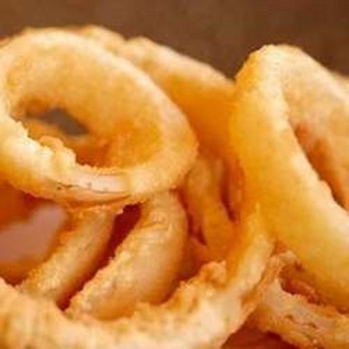 Delicious Yummy And Tasty Round Hygienically Prepared Adulteration Free Crispy Onion Chips Packaging Size: Any Size