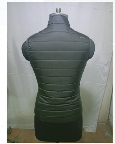 ग्रे आरामदायक और धोने योग्य स्लीवलेस विंटर मेन्स जैकेट