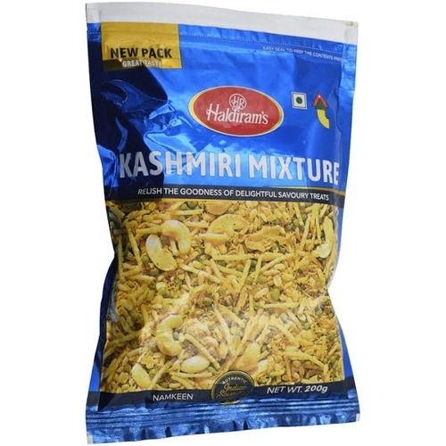 Pack Of 200 Gram Crispy And Crunchy Haldiram Kashmiri Mixture Namkeen 