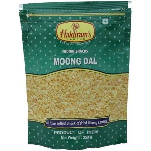 Pack Of 350 Gram Crunchy Delicious Salty Haldiram Moong Dal Namkeen 