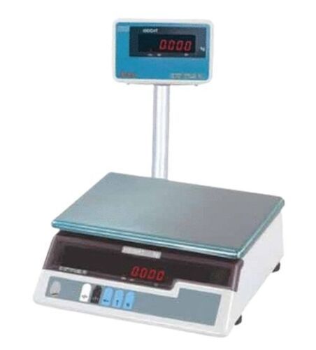 Stainless Steel Led Display Electronic Portable Blue Table Top Weighing Scales