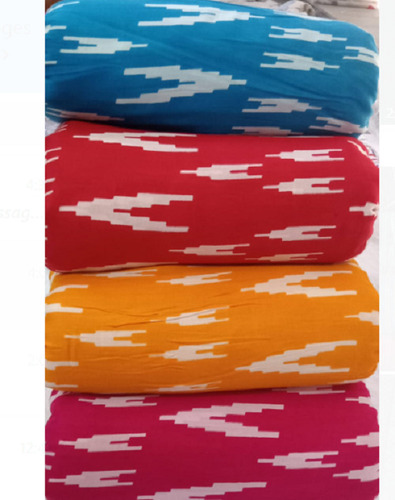 150 Meter Length Breathable And Easily Washable Printed Pattern Cotton Fabric