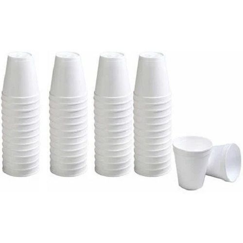 5 Inches Round Shape White Plain Disposable Glass Application: Events And Parties