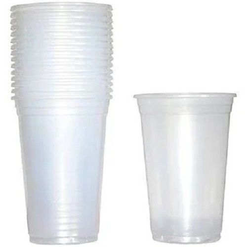 7 Inches Disposable And Eco Friendly Transparent Round Plastic Glass