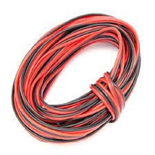 90 Meter Long Fire Proof Red And Black Electrical Wire For Domestic Use Cable Capacity: 4.5 Volt (V)