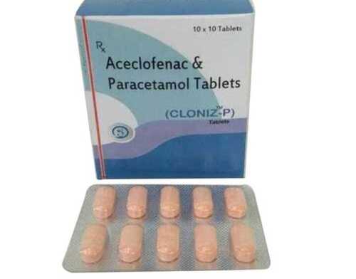 Aceclofenac And Paracetamol Cloniz -P Tablets