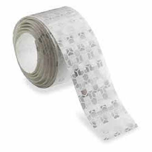 White Acrylic Adhesive And 45-Meter-Length Single Sided Retro Reflective Tapes