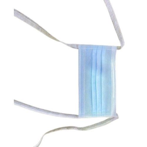 Blue 3 Ply Disposable And Foldable Ear Loop Non Woven Face Mask Age Group: Suitable For All Ages