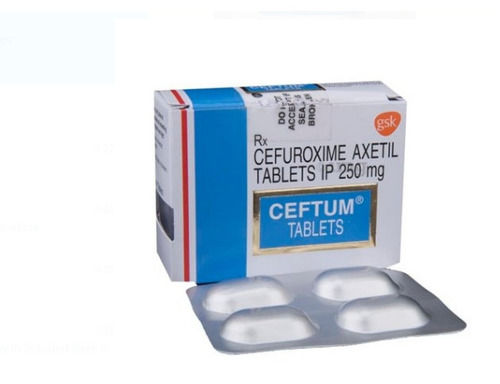 Cefuroxime Axetil Tablets Ip 250 Mg Pack Of 4 Tablets