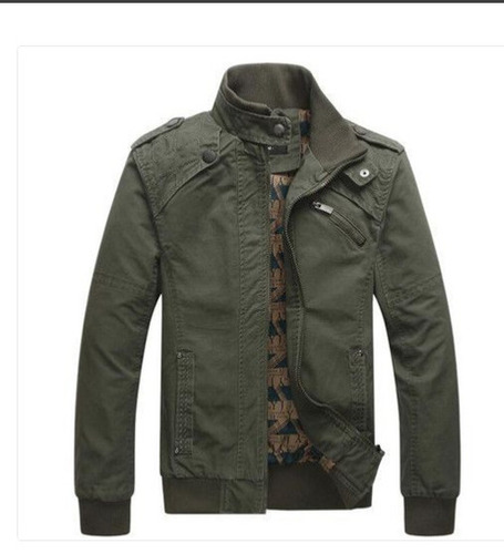 फुल स्लीव ज़िप क्लोज़र आसानी से धोने योग्य और आरामदायक पुरुषों की सर्दियों की जैकेट, मध्यम आकार की आयु समूह: 21-30