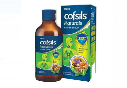 Net Vol. 100ml Cipla Cofsils Natural Cold Cough Syrup