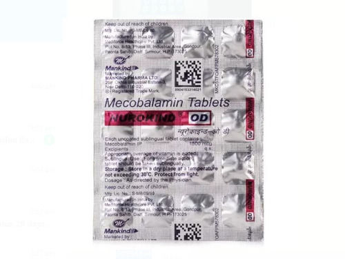 Nurdrind Od Mecobalamin Tablets Pack Of 20 Tablets