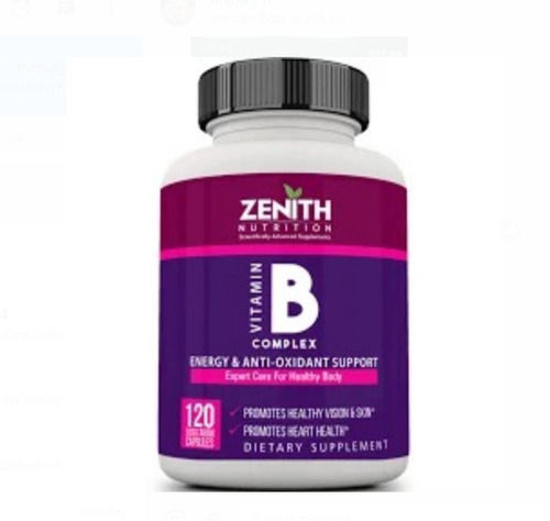 Pack Of 120 Capsules Zenith Vitamin B Complex Capsules 