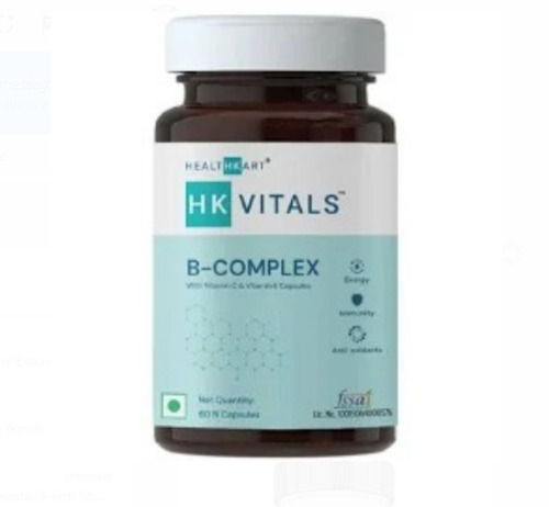 Pack Of 60 Cap Hk Vitals B Complex Vitamins Capsules