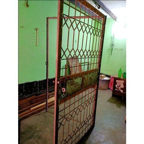 Powder Coated Iron Door Single