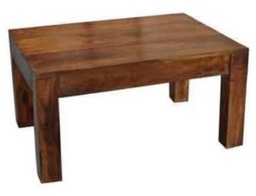 Glossy Fine Rectangular Wooden Table