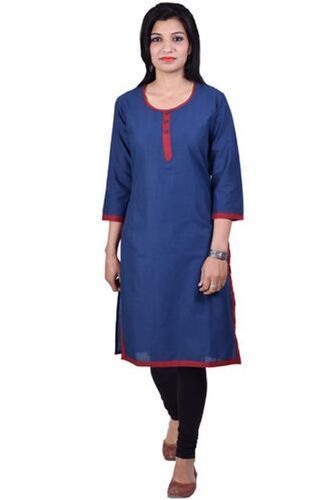 Summer Wearing Beautiful Fancy Stunning Attractive Look Pure Cotton Kurti