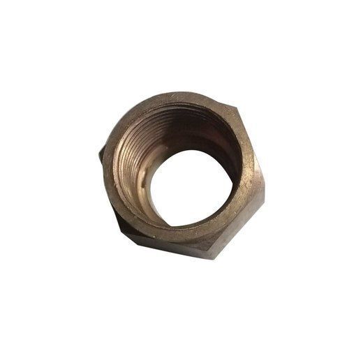 Gold Tensile Strength Tight System Brass Center Nuts For Commercial Uses