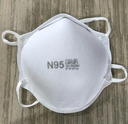 White 5 Layer Reusable With Flexible Ear Loop Non Woven N95 Mask Gender: Unisex